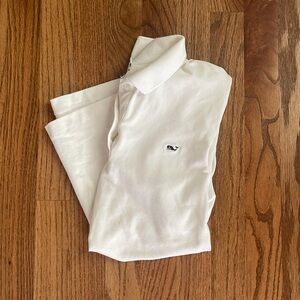Vineyard Vines Kids White Large Polo